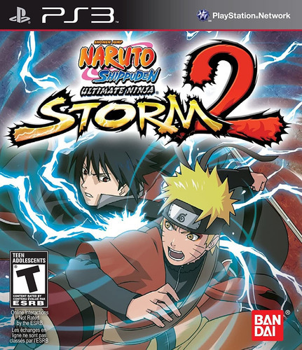 Naruto Shippuden Ultimate Ninja Storm 2 Ps3 Mídia Física