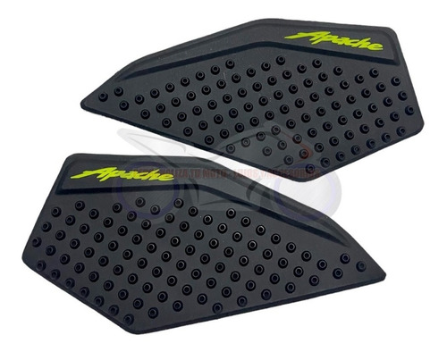 Pierneras Protector Tanque Stomp Grip Caucho Tvs Apache 200