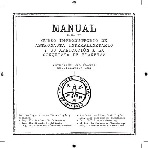 Imagen 1 de 1 de Manual Para El Curso Introductorio De Astronauta