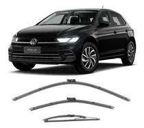 Comprar Kit 3x Palheta Limpa Para-brisas Vw Novo Polo 2018 A 2025