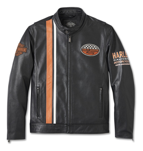 Jaqueta De Couro 120 Anos Harley-davidson 97051-23vm