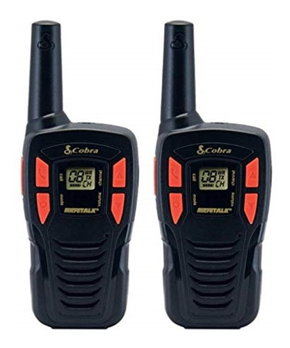 Walkie-talkies Cobra 2 Piezas 26 Km Máx 