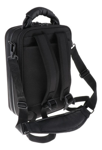 Estuche De Cuero Artificial Para Clarinete Mochila Bolso