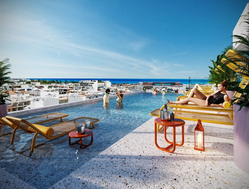Imagen 13 de 14 de Hermoso Apartamento De Dos Dormitorios En Venta En Playa Del Carmen
