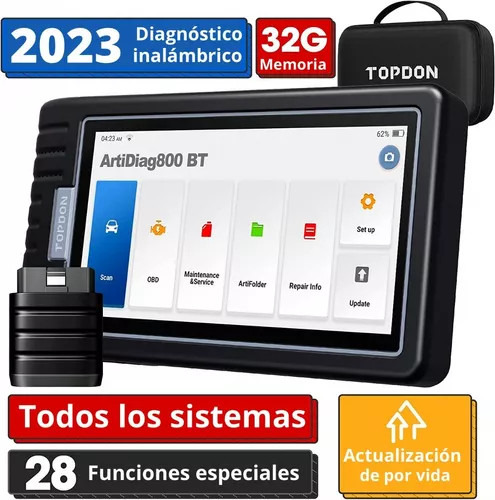 Escáner De Diagnóstico Automotriz Topdon Artidiag800 Bt