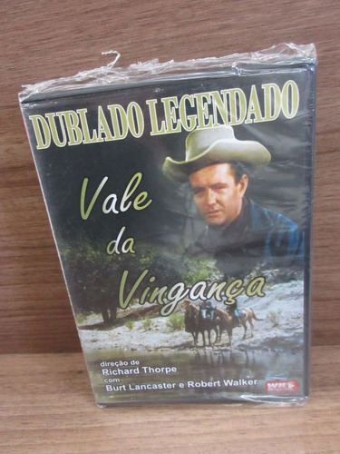 Dvd - Vale Da Vingança - Dublado E Legendado - Novo