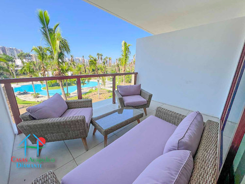 Cad La Isla Fiji V3. Vacaciones Perfectas En Acapulco Diamante: Cómodo Departamento Con Vista A La Alberca