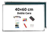 Comprar Pizarron Blanco Magnetico 40x60 Cm Pizarras Doble Cara