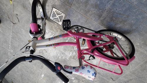 Bicicleta Niña Rodado 14. Con Rueditas.