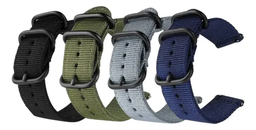 comprar Pulseira Nylon Compatível Seiko 5 Sport Snzg13j1 Troca Fácil