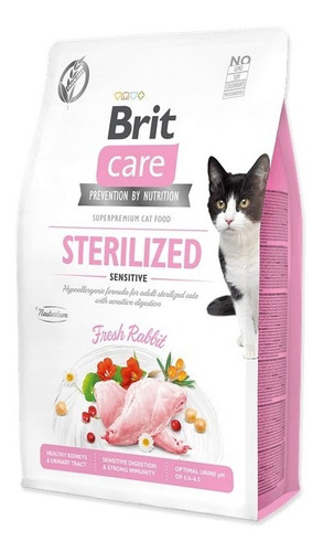 Brit Care Cat Gf Sterilized Sensitive 2kg