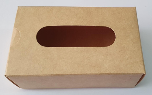 100 Cajas De Cartón Kraft Para Tarjetas Presentación 