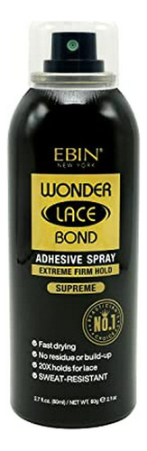 Fijador, Aerosol Para Cab Ebin New York Wonder Lace Bond Adh