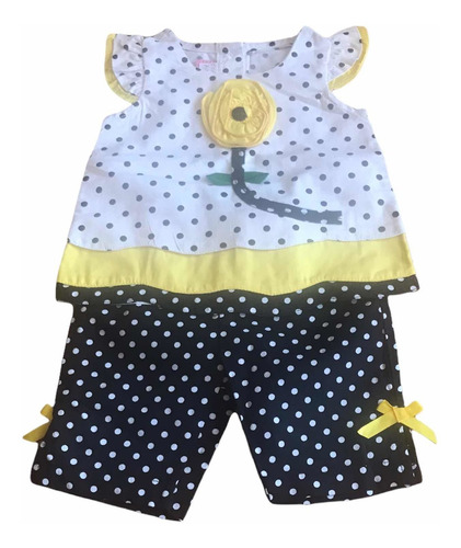 Conjunto Bebe. 2 Piezas  Importado 3 A 24 Meses