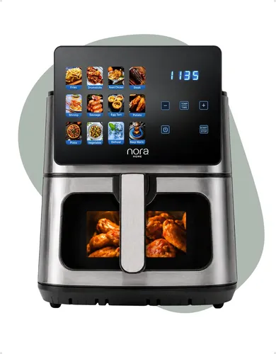 Air Fryer 8l Touch Screen Janela 1800w Sem Oleo Nora Home