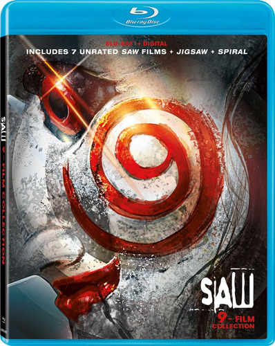 Blu-ray Saw 9 Film Collection / El Juego Del Miedo 9 Films