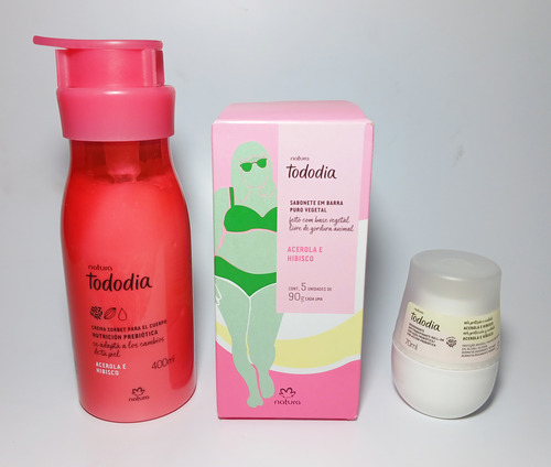 Tododia Natura Kit Crema Corporal + Desodorante + Jabones X5