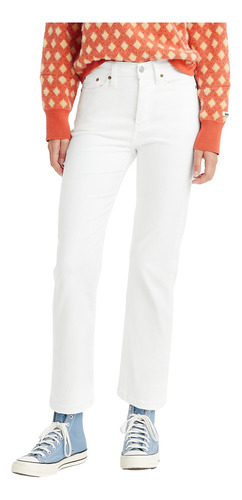 Jeans Mujer Wedgie Straight Blanco Levis 34964-0184
