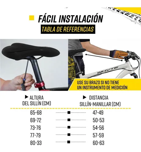 Asiento Sillin Bicicleta Antiprostático Con Gel Flyrock Mtb