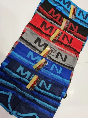 12 Boxer Microfibra Men Lencer a X Mayor Ideal Revender Env o