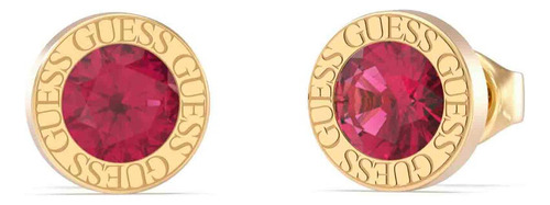 Aretes Guess Color My Day Mujer Rojo