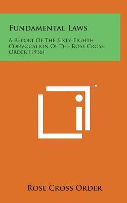 Libro Fundamental Laws : A Report Of The Sixty-eighth Con...