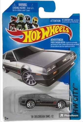 Hot Wheels City - '81 Delorean Dmc-12 * * 