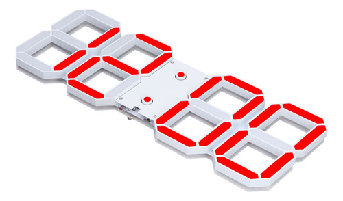 Reloj De Pared Led 3d, Relojes Digitales Huecos Multifunción