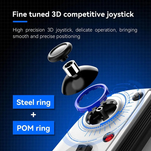 Controlador De Juego Telescópico D11 Rgb Phone Gamepad Con T
