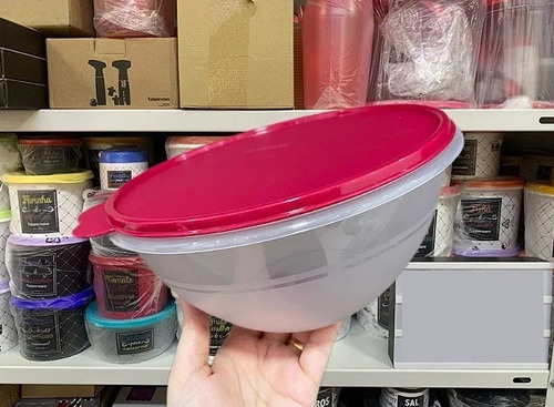 Tupperware Tigela Maravilhosa 2,6 L Pote Servir E Armazenar