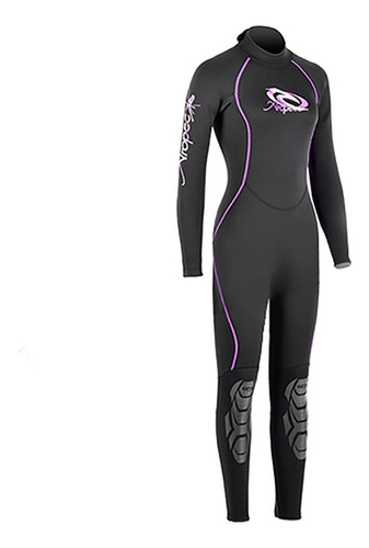 Imagen 3 de 4 de Traje Neopreno Aropec Surf Mujer 3mm Talles S/2xl - Tecnobox