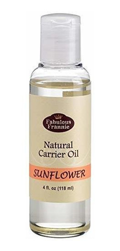 Aromaterapia Aceites - Sunflower 4oz Carrier Oil Base Oil Fo