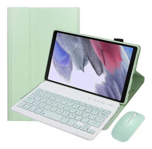 3pcs Funda Con Teclado Y Ratón Para Tab A7 Lite