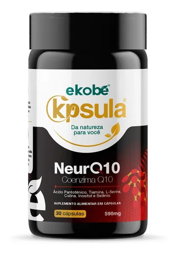 Focus Kpsula (Neuro Q10) Coenzima Q10 Ácido Pantotênico - 590mg 30 Cápsulas