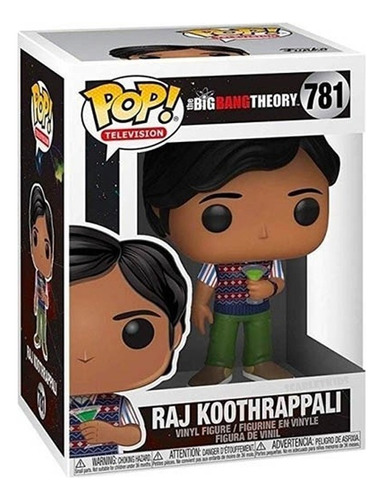 Funko Pop Raj Koothrappali The Big Bang Theory 781 Orig