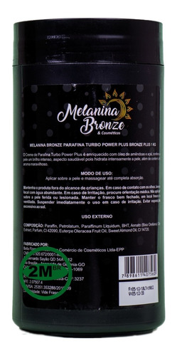 Turbo Power Pele Negra+gel Pós Sol Melanina Bronze