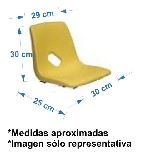 Concha De Polipropileno Multiusos Preescolar
