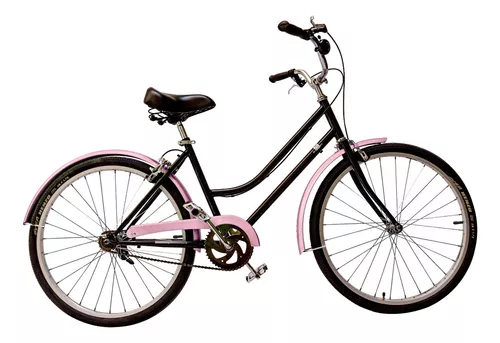 Bicicleta paseo BEACH CRUISER MUJER ROSA MATE 6VEL