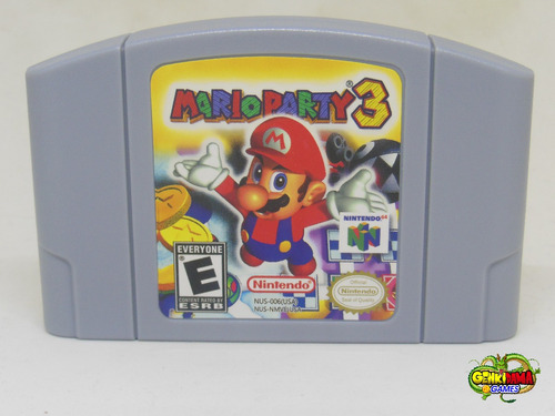 Mario Party 3 Nintendo 64 Novo N64 + Garantia
