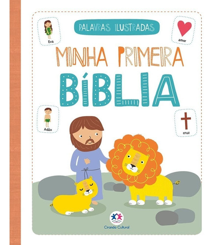 Livro Minha Primeira Bíblia De Palavras Ilustradas