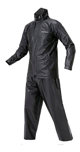 Traje De Lluvia Moto Mac Blast Negro Zeta Motos 