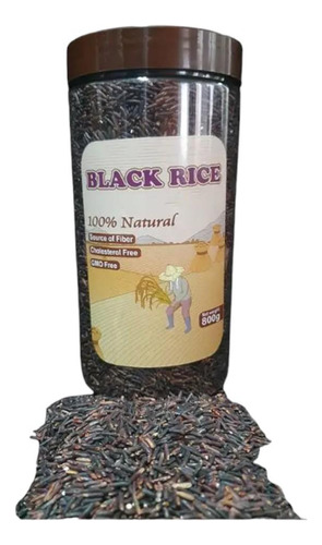 Arroz Negro Salvaje 800 G 100% Natural