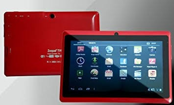 Tablet Zeepad 7  Quad-core Más Funda Negra  Con Teclado.