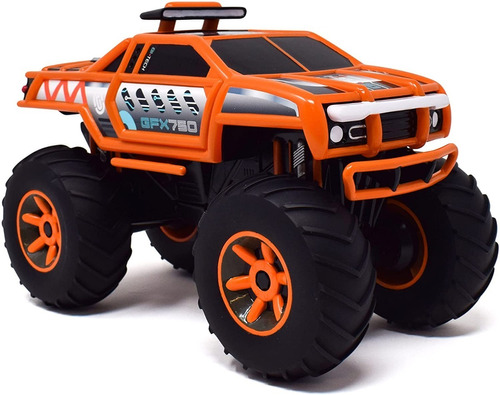 Monster Truck  Lights & Sounds Motorized Orange Vehicle