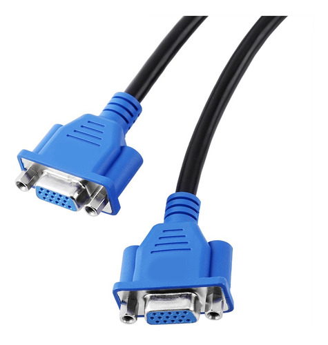 Dms-59 Pinos Macho Para 2 Vga Adaptador Divisor Fêmea De 15