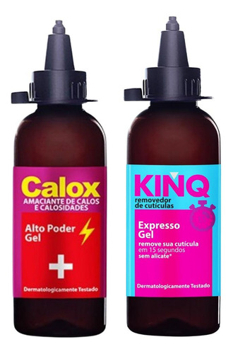 Kit Calox E Kinq - Gel Amaciante E Removedor De Cutículas