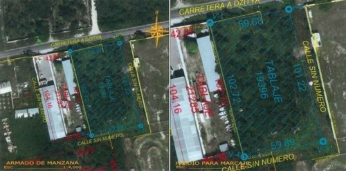 Imagen 5 de 7 de Dzitya Terreno De 6000 M2 Sobre La Avenida