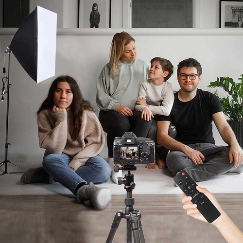 Kit De Luces De Estudio Fotografico Set Softbox 2 Piezas