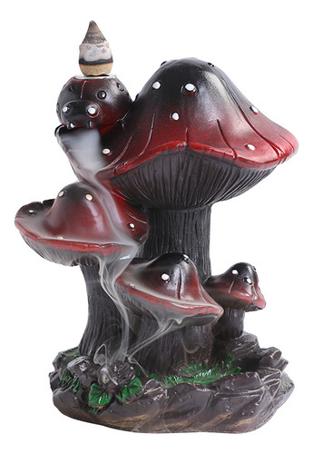 Creative Mushroom Mountain Flowing Backflow Quemador De