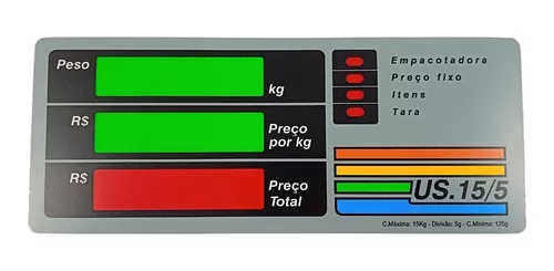 Painel Para Balança Urano Pop S Antigo- Cód 374